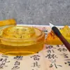 Portalápices de Cristal para Pinceles Hot Pot Piedra de Tinta Adornos Portalápices Habitación de Estudio Los Cuatro Tesoros Principiante Montaña de Cristal Piedra de Tinta