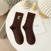 Calcetines para Mujer Letra C Otoño ins Modernos Pantalones de Tiburón para Usar por Encima Diarios Versátiles Calcetines Blancos Puros Calcetines Acumulables