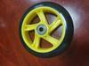 Scooter Patines Ruedas de PU Ruedas de Poliuretano Silenciosas Cochecito 4/5/6/7/ 8 pulgadas Rueda Cyclone Rueda Auxiliar