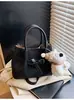 Bolso de Mano Estilo Coreano Transfronterizo para Mujer 2026 Primavera Nuevo Modelo Bolso Cesta Cubo Bolso de Hombro Cruzado de Alto Valor