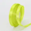 Fita de Cetim de Poliéster Criptografada de Lado Único de 1cm, Fita para Embalagem de Flores e Caixas de Bolo, Fita para Doces e Presentes de Casamento, Atacado