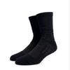 Calcetines de baloncesto profesionales con base de toalla gruesa, calcetines de entrenamiento antideslizantes que absorben el sudor, calcetines deportivos americanos de media pantorrilla de color sólido, medias altas