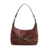Otoño 2025 Nuevo Bolso Cruzado Casual Simple de Moda Bolso de Hombro Moderno Elegante de Alto Valor Bolso de Hombro de Gran Capacidad