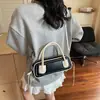 Bolsa Transfronteiriça Feminina de Grande Capacidade com Alça de Ombro 2025 Nova Retro Fosca Bolsa Transversal de Mão Casual Bolsa de Axila