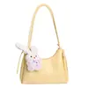 Bolso bandolera y de hombro de diseño único estilo vintage, nuevo modelo 2026, bolsa de axila tipo albóndiga casual popular para el día a día transfronterizo