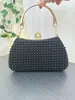 2025 Bolso de Perlas Elegante de Moda Transfronterizo Amazon Comercio Exterior Más Vendido Bolso para Vestido de Noche Fiesta Cena Celebridad