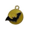 1 Halloween Gota de Aceite Aleación Colgante Divertido Accesorios para el Cabello Pulsera Collar DIY Accesorios para Aretes Fantasma Calabaza