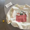 Camiseta de Dibujos Animados para Niños 2025 Nueva Colección Primavera y Otoño Top para Niños Camiseta de Manga Larga para Bebé Camiseta Básica Elegante para Niñas Algodón Puro
