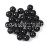 Bolas de Vidro de Porcelana Pretas 16mm 1.6cm Bolas Redondas Preto Leite Damas Pretas Puras Bolas Pretas Leite 1.6cm