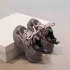 Zapatos para Niñas Zapatos Deportivos Malla Zapatos tipo Papá para Niños Nuevo Estilo Otoño 2026 Suela Suave Transpirables Zapatos Casuales para Niños
