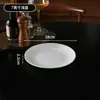 Plato plano plato hondo plato plato para el hogar plato de porcelana de hueso blanco puro hotel restaurante puesto de comida plato para filete de comida occidental vajilla simple
