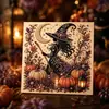 Pintura de Diamantes con Perlas Navideñas, Pegatinas de Diamantes, Pintura de Diamantes DIY Hecha a Mano para Niños, Transfronteriza, Halloween, Tamaño Grande, Personalización