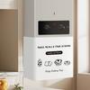 Cortina de sombra para calentador de agua, cortina de sombra para tubería de gas natural, separador de agua para calefacción por suelo radiante, caja débil, cortina de tela decorativa 2023 Nuevo