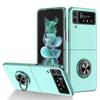 Adecuado para Samsung Zflip7/ 40% de descuento Funda plegable para teléfono con anillo de diamante Galaxy Zflip5/4 Cubierta protectora anticaídas