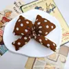 Estilo Coreano Puntos Simples Lazos Accesorios Hebilla de Zapato Accesorios Flores Hechas a Mano Estilo Japonés Zapatos y Calcetines de Tela Accesorios de Ropa