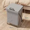 Cesta de Lavandería Hogar Cesta de Almacenamiento de Ropa Sucia Baño Cesta de Lavandería Dormitorio Cesta de Almacenamiento de Artículos Varios Puerta de Entrada Trasera Cesta para Ropa Sucia