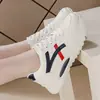Zapatos Deportivos de Cuero de Talla Grande para Mujer para Comercio Exterior, Versátiles para Primavera y Otoño 2026, Planos para Correr, Antideslizantes, Modernos, Casuales