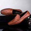 Bandera Marca CKVUSAMG Artículos genuinos de alta calidad Zapatos de Vestir de Cuero de Capa Superior Transpirable para Hombre Casual Zapatos de Cuero de Negocios Forrados de Lana de Invierno