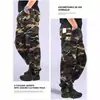 Calças Casuais Masculinas, Calças Camufladas, Calças Retas Largas de Tamanho Grande, Macacão Esportivo Outdoor Verde Militar, Calças Masculinas Modernas