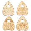 Bola de Cristal Base de Madera Adorno Forma Soporte Diseño Chasis Personalizado en Forma de Corazón Base de Piedra Energética Productos de Madera