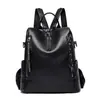 Mochila de cuero suave de alta gama y elegante para mujer, nueva moda, gran capacidad, para viajar, de mamá, mochila multifuncional para mujer