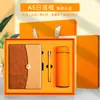 Caja de Regalo para Portátil Logo Imprimible Personalizado Bloc de Notas de Gota de Gel Triplex Alto Valor de Color Cuaderno para Oficina