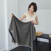 Nova Toalha de Banho Xadrez Pequeno Tingida em Fio Estilo Muji Toalha de Rosto de Algodão Penteado Estilo Japonês Toalha Absorvente Doméstica