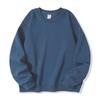 Sudaderas Redondas de Algodón Chino Transfronterizas para Hombre y Mujer 2025 Primavera Nuevas Jerséis Holgados Talla Grande Hombros Descubiertos Manga Larga Versátiles