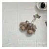 Guantes de Invierno con Forro de Felpa para Niños Guantes Cálidos para Niños y Niñas con Cuello y Dedos Guantes de Felpa a Prueba de Viento Dedo Galleta