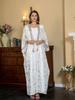 Sw013 Vestido para Mujer Europeo y Americano Comercio Exterior Transfronterizo Verano Estampado Dorado Bata Elegante Conjunto de Dos Piezas