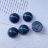 Cor Sólida Tambor Redondo Meia Pílula Coringa Resina Patch Redondo DIY Brincos Feitos à Mão Fivela de Sapato Material Acessórios de Joia 18