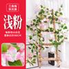 Flor Artificial Trepadeira Bougainvillea Pendurada na Parede Flor de Casamento Flor Falsa Cobertura de Parede Decoração de Videira Rattan para Sala de Estar Interna