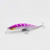 Isca Artificial Minnow Afundante para Pesca em Água Salgada Longo Arremesso 30g 45g Minnow Grande Peso Pesado Isca Artificial Isca de Trolling Robalo