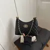 Bolso de Hombro para Mujer Modelo Nuevo 2026, Forma de Diamante, Estilo Chanel, Lujo Ligero, Sencillo y Elegante, Bolso de Hombro Cruzado, Bolso de Axila para Mujer