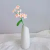Ramos de Nomeolvides Coloridos Hechos a Mano con Ganchillo, Ramas de Flores Artificiales Tejidas de Lana, Decoración para el Hogar, Estilo Fresco, Regalos al por Mayor