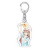 Llavero de anime con diseño de células plaquetarias y glóbulos blancos, acrílico, periférico de anime.