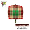 Pelota 4D Mate de 22 Pulgadas con Rayas de Estrella, Copos de Nieve Degradados, Moño Navideño, Patrón a Cuadros, Arreglo de Decoración para Fiesta de Cumpleaños