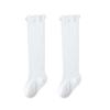 Calcetines Sueltos de Malla Hueca Sin Costuras con Borde Enrollado Ultra Delgados para Bebé, Clase A, 25 Años, Largos Hasta la Rodilla, Anti-Mosquitos, para Primavera y Verano