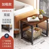 Mesa de Té Pequeña Mesa de Té Simple Estante de Almacenamiento Desmontable Mesa de Café para el Hogar Mesa Pequeña Mesa Pequeña Moderna para Apartamento Pequeño Gabinete de Té Mesa Auxiliar