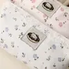 Estuche de Lápices Floral de Encaje Estilo Ins, Alto Atractivo Estético, Bolsa de Almacenamiento de Papelería Femenina, Caja de Papelería Simple de Gran Capacidad para Estudiantes