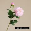 Simulación Rama Única 2 Cabezas Flor Peonía ins Lujo Ligero Decoración Hogar Arreglo Floral Set Boda Flor Falsa Peonía Artificial