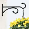 Estante Colgante de Hierro Forjado para Flores Montado en la Pared, Cesta Colgante Montada en la Pared, Estante para Macetas de Potos, Cesta Colgante Montada en la Pared