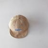 Chapéu de Bebê Primavera e Outono Fino Estilo Coreano Boné de Aba Macia Verão Versátil Proteção Solar Boné de Beisebol para Meninos e Meninas Estilo Coreano Moderno