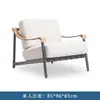 Combinación de Sofá de Ocio para Exteriores Patio Exterior a Prueba de Lluvia y Sol Silla de Mueble de Ratán de Diseño para Balcón Villa Hotel