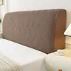 Funda de Cabecero de Cama de Felpa de Alta Elasticidad, Estilo Nuevo, Adecuada para Todas las Estaciones, Funda de Cabecero de Cama Antideslizante y a Prueba de Polvo