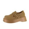 Zapatos para mujer estilo Birkenstock, de suela gruesa, completamente cerrados, nueva colección de otoño 2026, mocasines sin cordones, zapatos populares estilo Birkenstock, mocasines versátiles