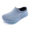Novos Sapatos Casuais Respiráveis para Atacado Transfronteiriço com Solas Grossas Antiderrapantes Macias, Meia-Sapato Slip-On Fechado no Dedo Estilo Meia para Homens e Mulheres