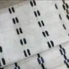 Nuevo Estilo Cuerda de Cáñamo Tejida Dopamina Raya Geométrica Simple Mezcla de Poliéster y Algodón Cortinas Semioscuras Shaoxing Keqiao Cortinas