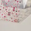 Nuevos Pegatinas para Uñas de Conejo Durazno Rojo Estilo Nuevo Relieve Lindos Postre Corazón de Durazno Rosa Pegatinas Adhesivas para Uñas Decoración para Teléfono