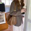 Bolso bandolera diario estilo coreano, bolso de hombro estilo minimalista, bolso grande, nuevo modelo 2026 bolso bandolera de gran capacidad para mujer